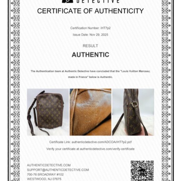 Louis Vuitton  Monogram  MM Marceau Bag - Picture 17 of 17